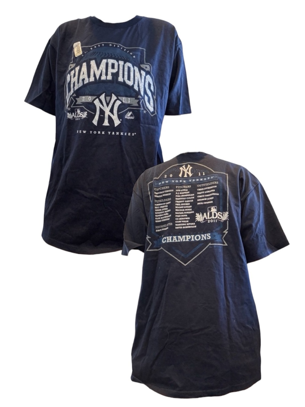 NWOT New York Yankees East Division Champions Shirt 2011
